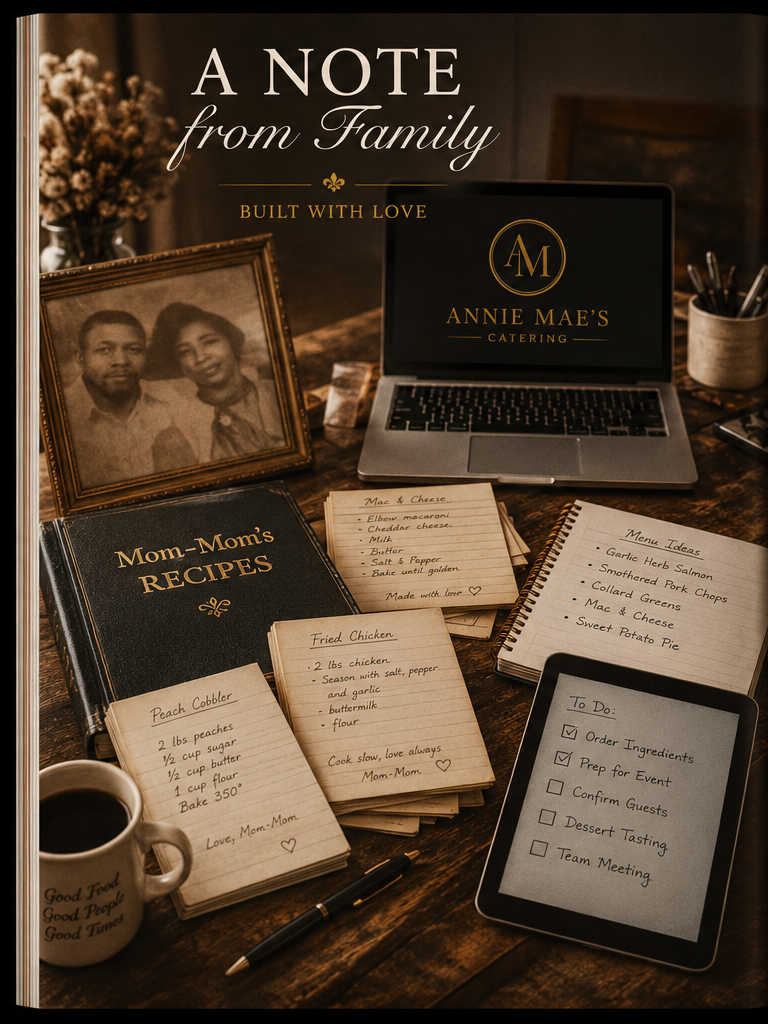 A note from family honoring Mom-Mom and Annie Mae's legacy